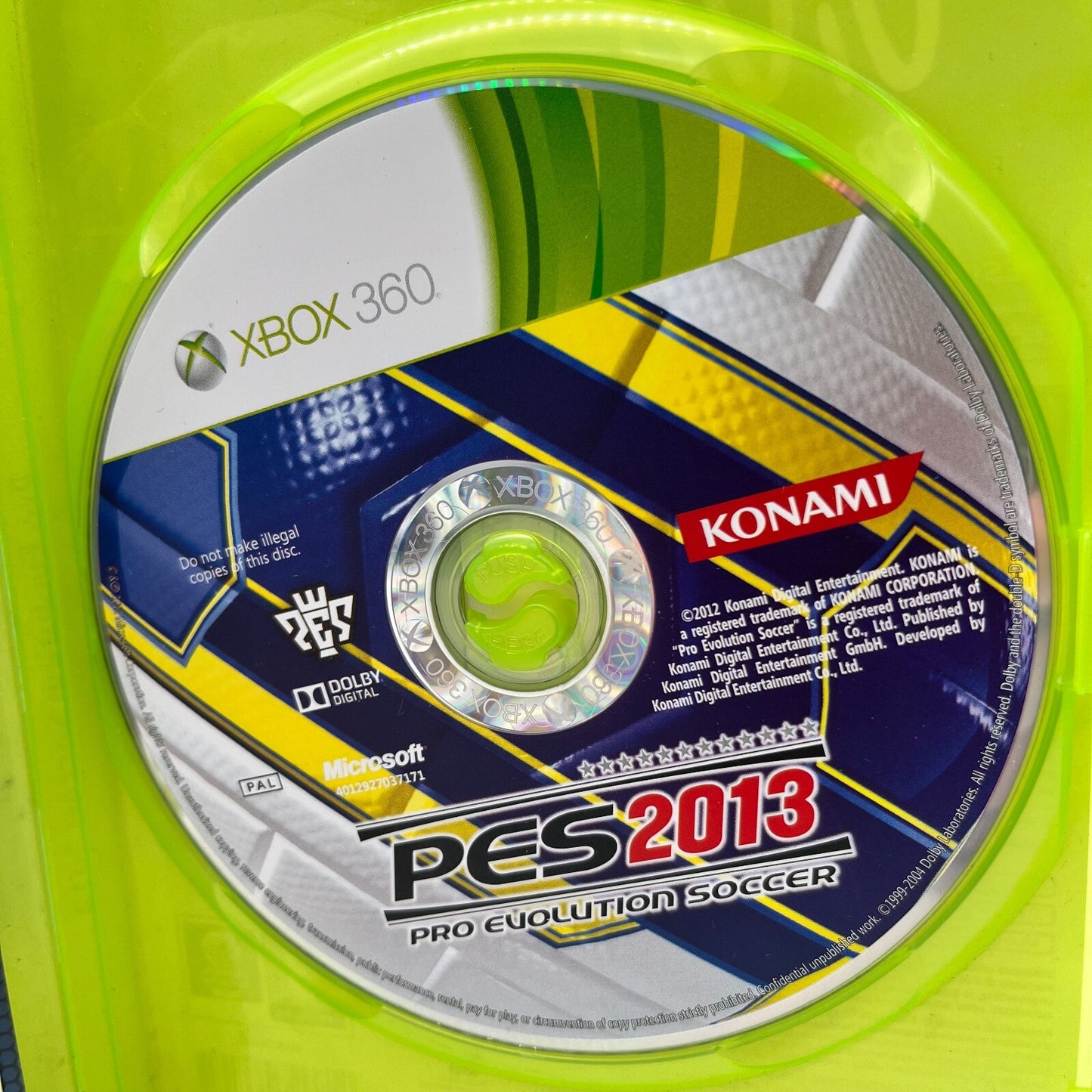 PES 2013 Xbox 360 Italiano Completo Pro Evolution Soccer Microsoft Gioco Calcio