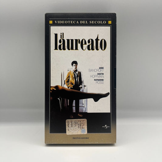 VHS Il Laureato 🎬 Dustin Hoffman 1967 Ita Mondadori Videoteca del Secolo Mike N