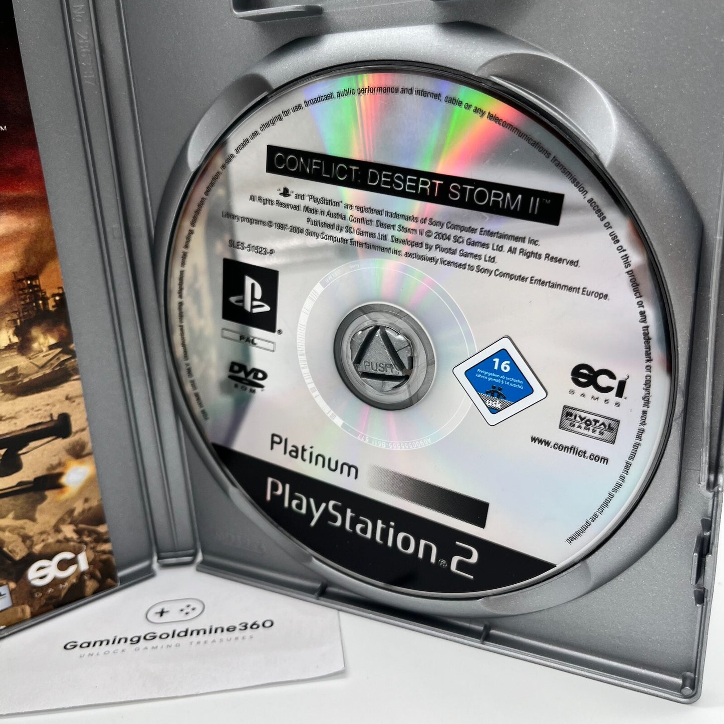 Conflict Desert Storm II PS2 Italiano Completo con Manuale Sony PlayStation 2