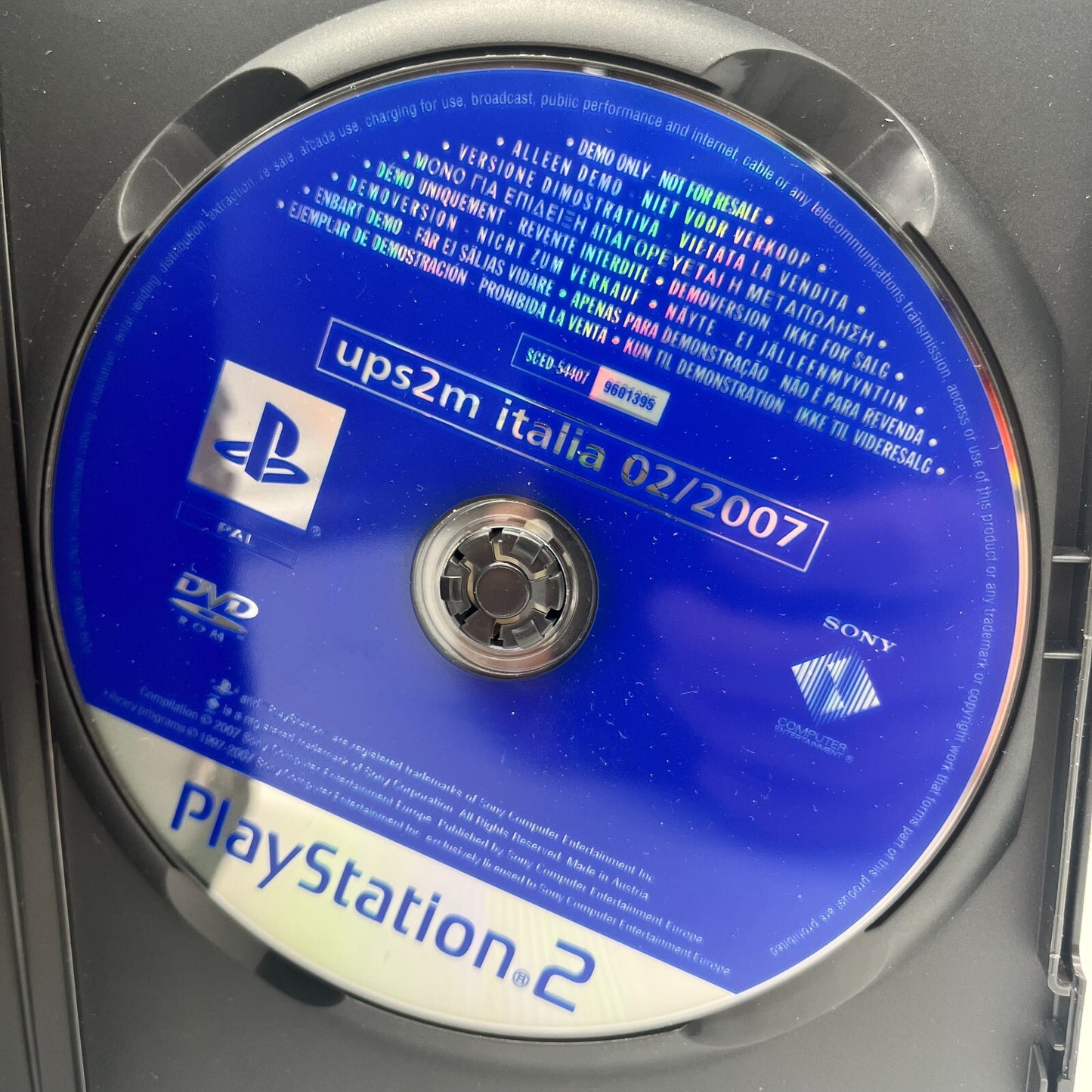 DVD DEMO n.59 11 Giochi PS2 Magazine Vintage Videogioco RARO Sony PlayStation 2