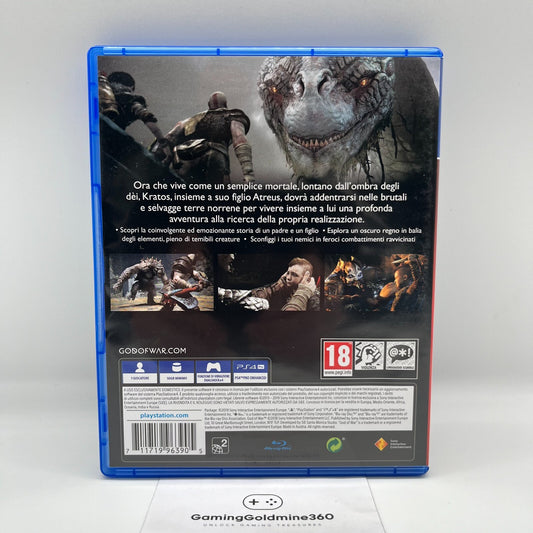 God of War PS4 Italiano Completo con Manuale Sony PlayStation Hits 4 COME NUOVO