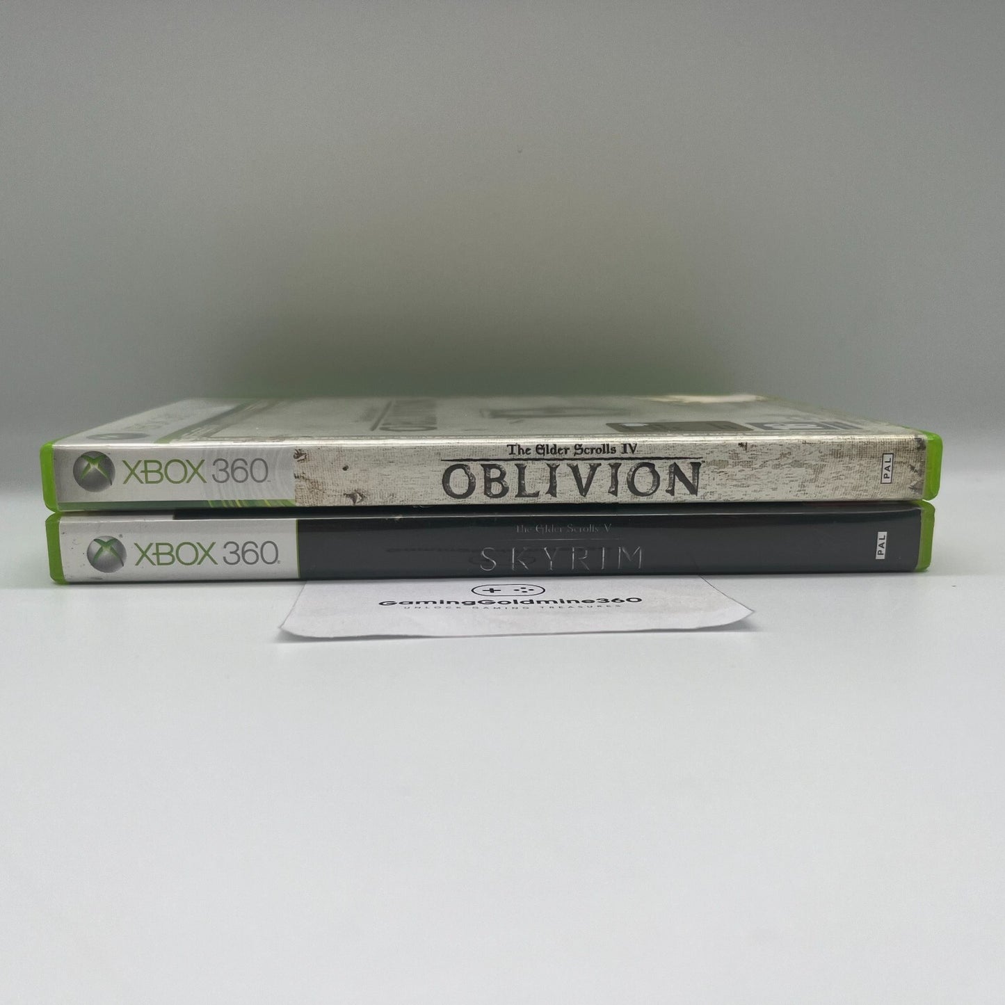 The Elder Scrolls IV OBLIVION + V SKYRIM Xbox 360 Italiano Completi Manuale Mapp