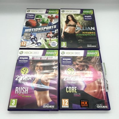 Kinect per Xbox 360 + 4 giochi – Microsoft 1414 PAL
