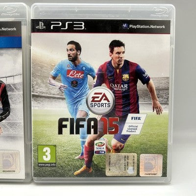 FIFA 13 + FIFA 14 + FIFA 15 (lotto 3 giochi) – PS3 (PAL)