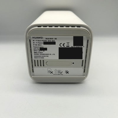 Huawei B818-263 Router 4G LTE Cat19 WiFi AC Completo di Scatola Funzionante