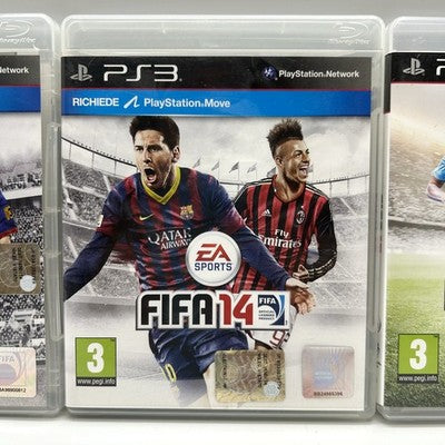 FIFA 13 + FIFA 14 + FIFA 15 (lotto 3 giochi) – PS3 (PAL)