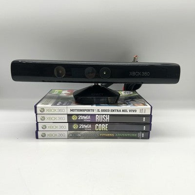 Kinect per Xbox 360 + 4 giochi – Microsoft 1414 PAL