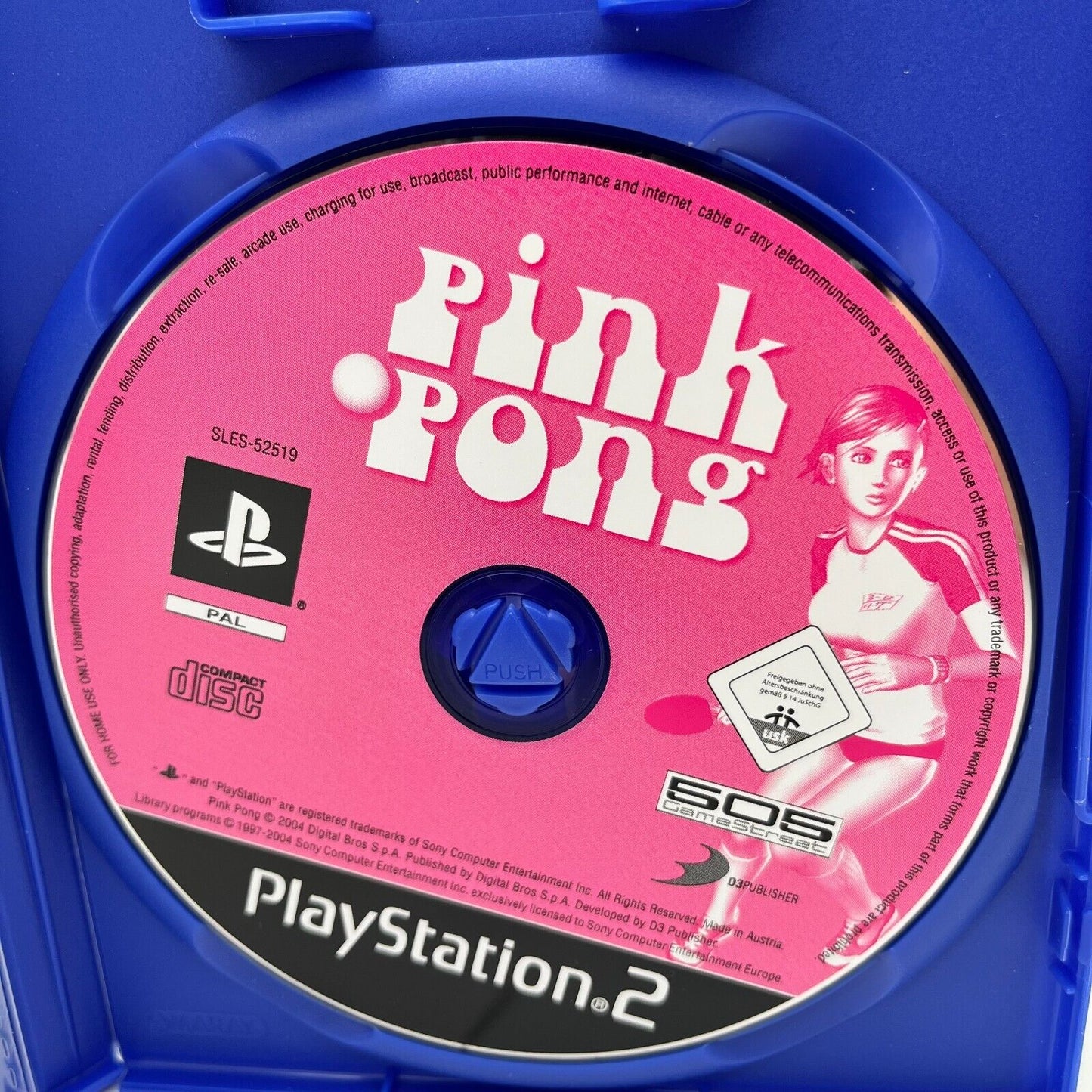 Pink Pong - PlayStation 2