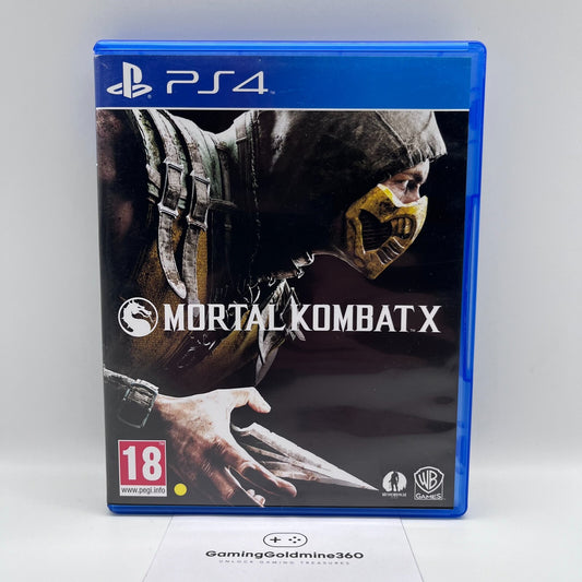 Mortal Kombat X PS4 Multilingua Completo WarnerBros Sony PlayStation 4 COME NUOV