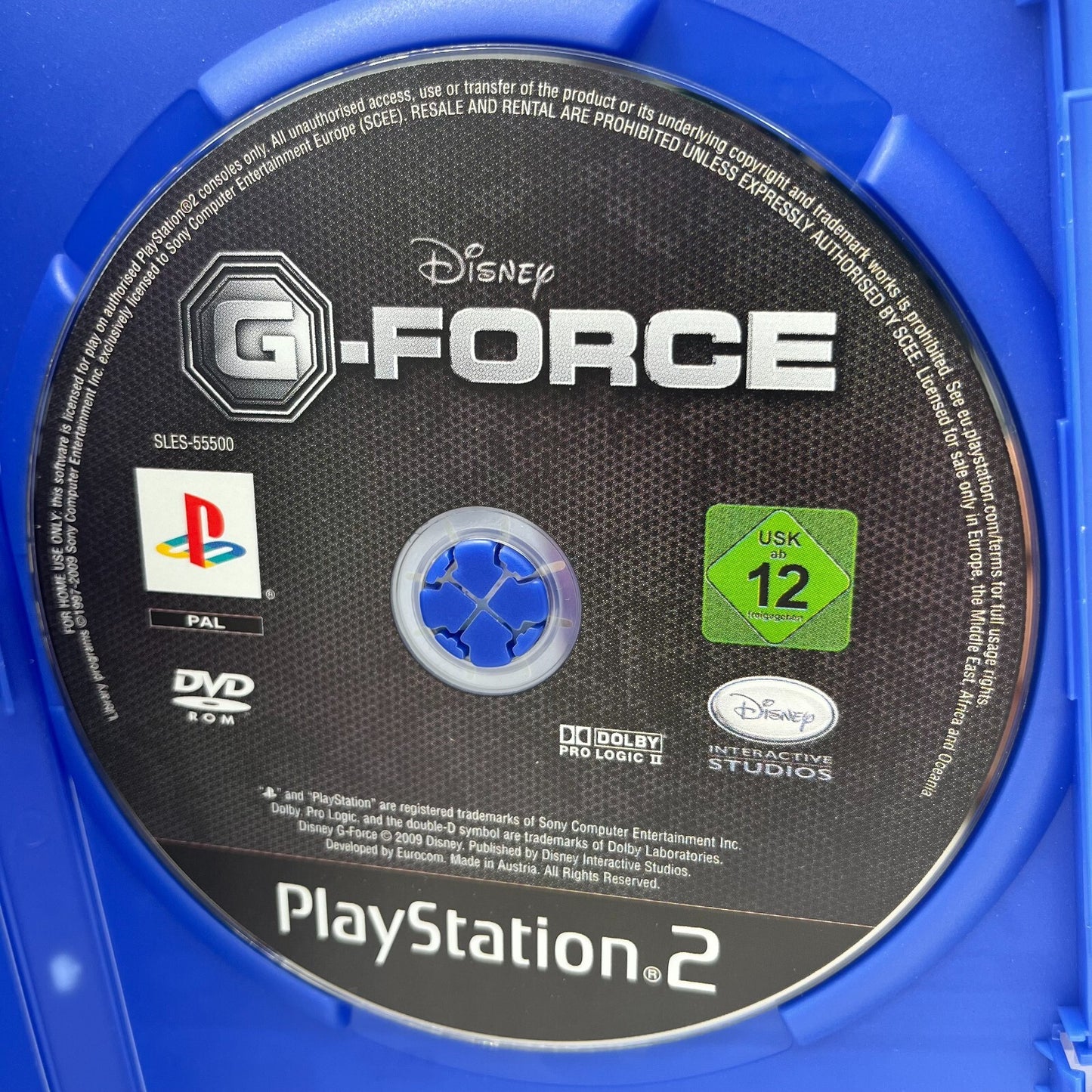 Disney G-Force PS2 Italiano Completo Manuale PAL COME NUOVO Sony PlayStation 2