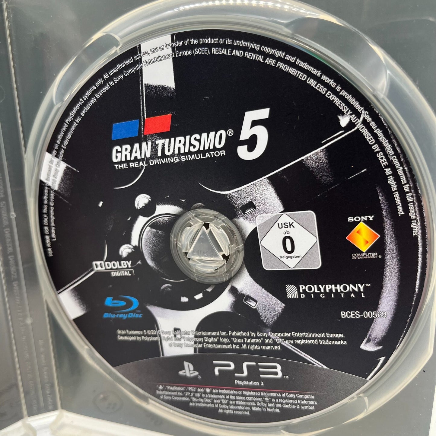 Gran Turismo 5 Collector Edition PS3 Italiano Completo Manuale PAL Multilingua