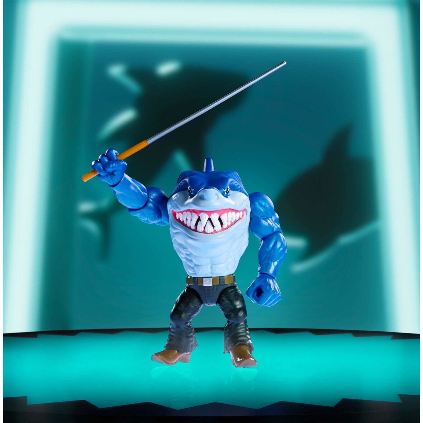 Street Sharks 30th Anniversary RIPSTER “A Shark Among Us" Action Figure LIMITATA