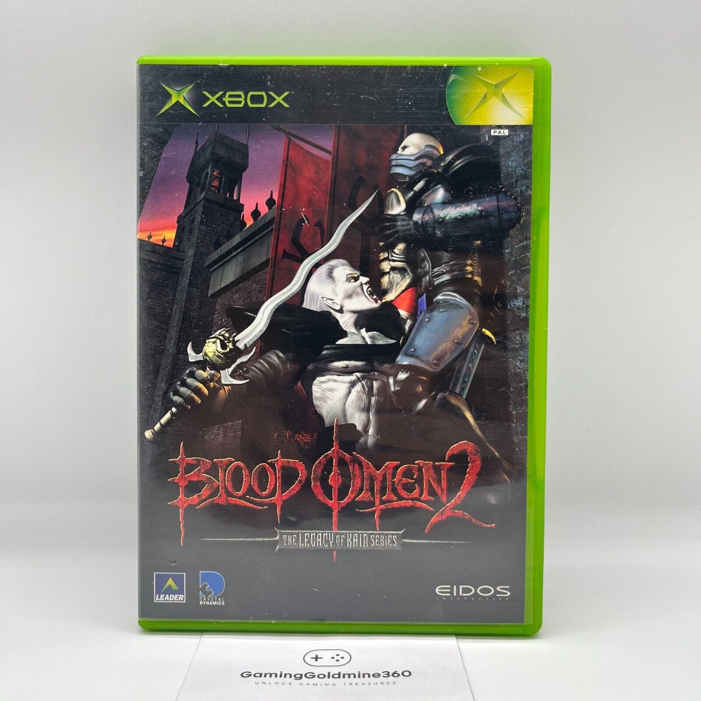Blood Omen 2 Xbox Classic Italiano Completo con Manuale PAL Eidos OTTIME CONDIZI