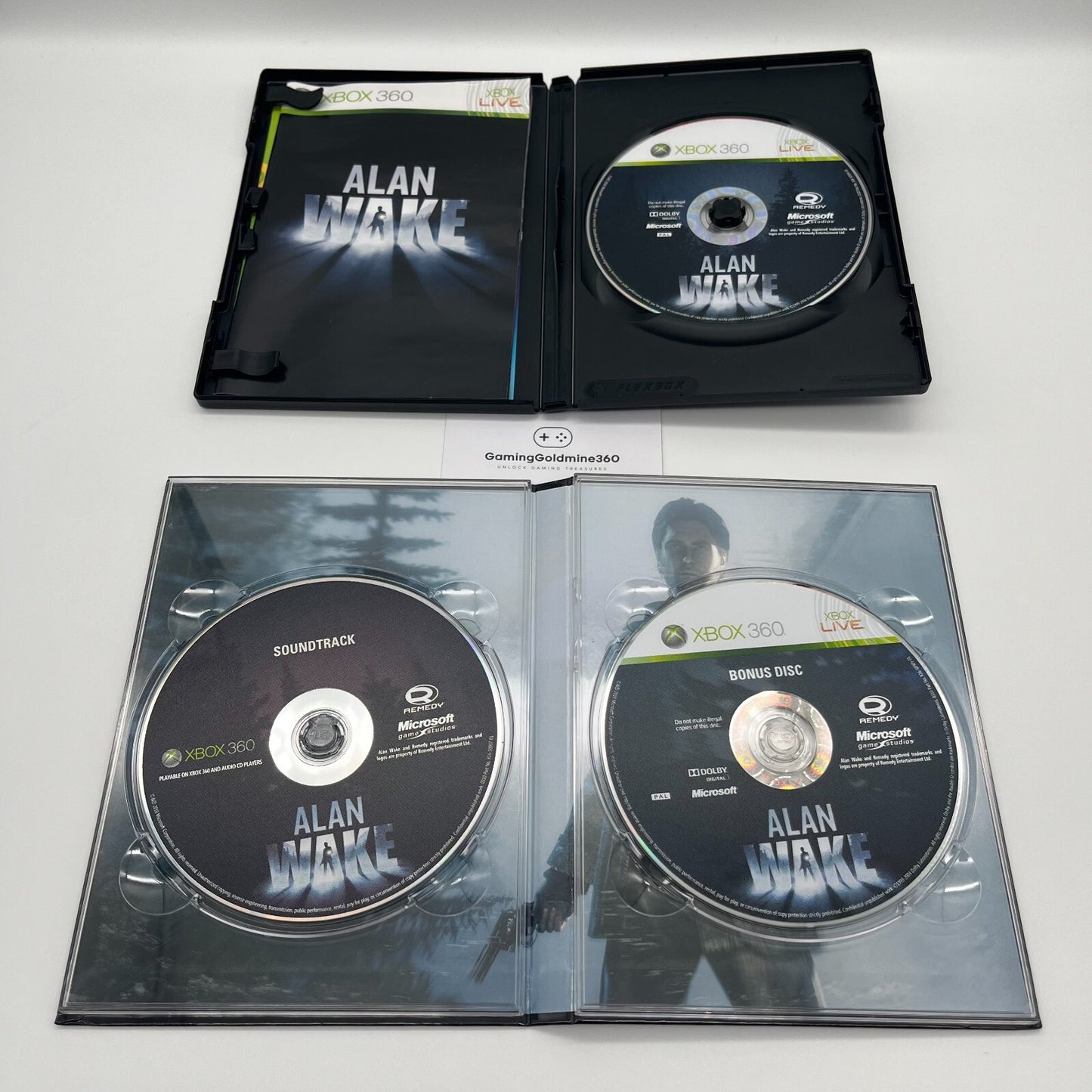 ALAN WAKE Limited Collector's Edition XBOX 360 Italiano PAL Completo Microsoft