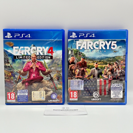 FarCry 4 + 5 - PlayStation 4