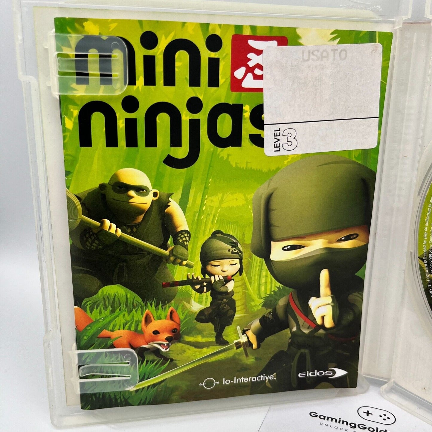 Mini Ninjas PS3 Italiano Completo con Manuale PAL Eidos Sony PlayStation 3 OTTIM