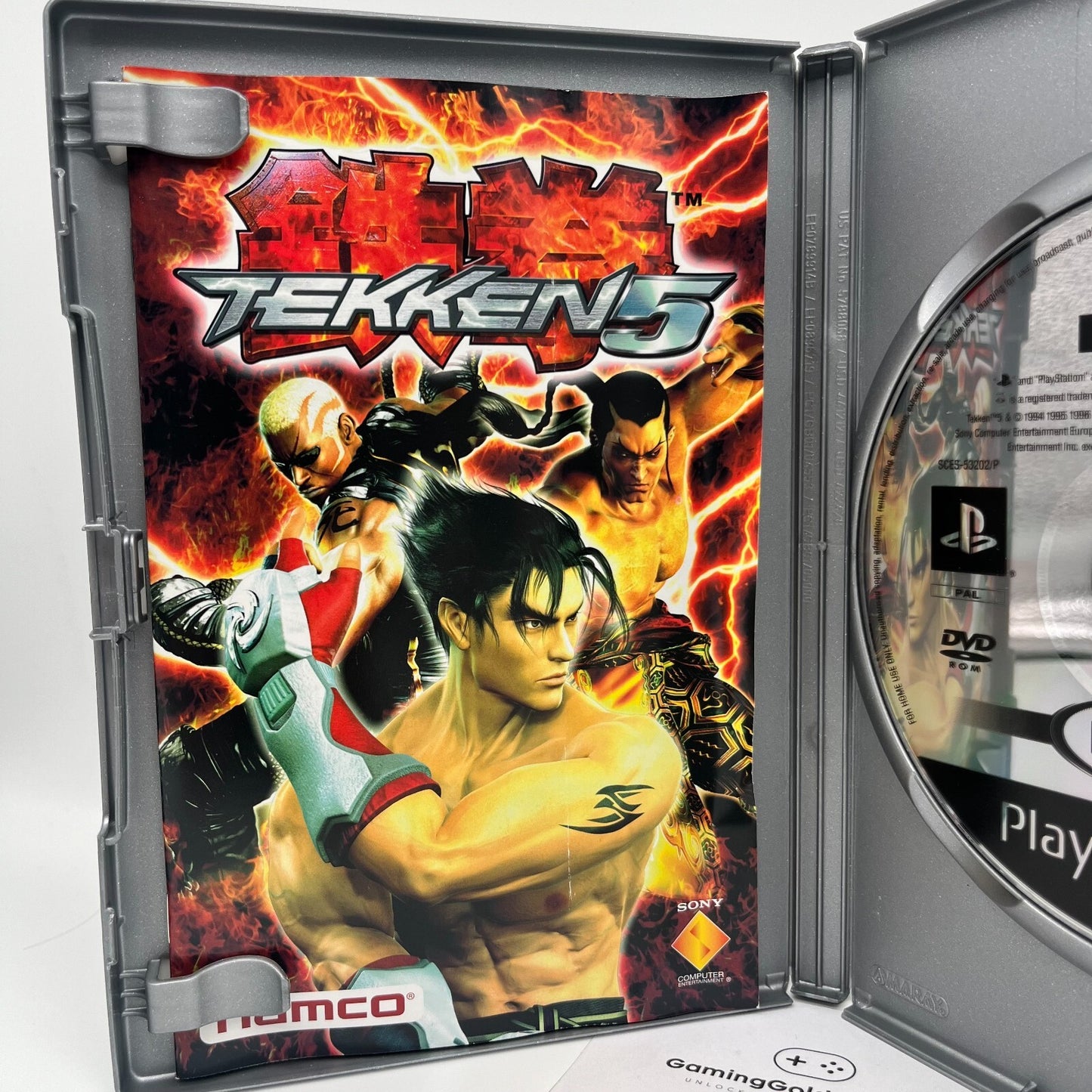 Tekken 5 PS2 Platinum Italiano Completo con Manuale PAL Namco Sony PlayStation 2