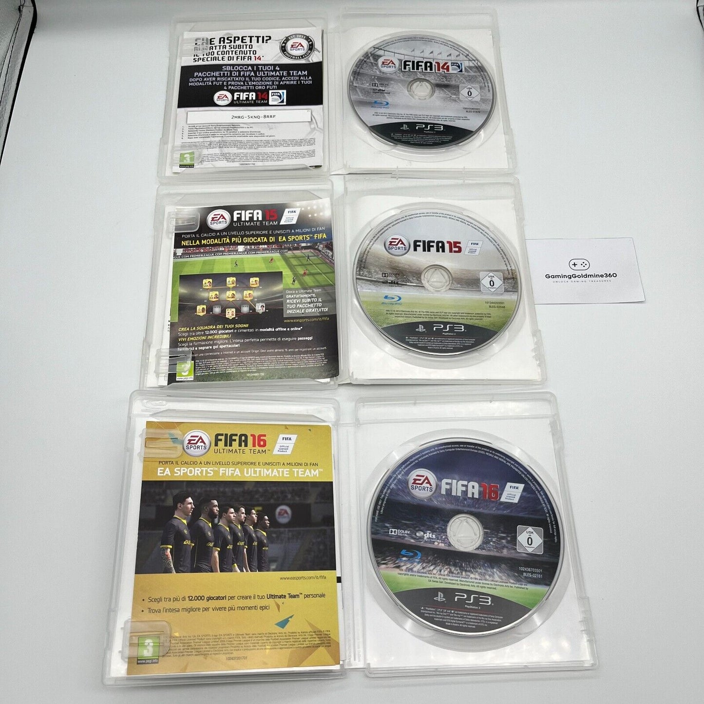 FIFA 14 + 15 + 16 - PlayStation 3