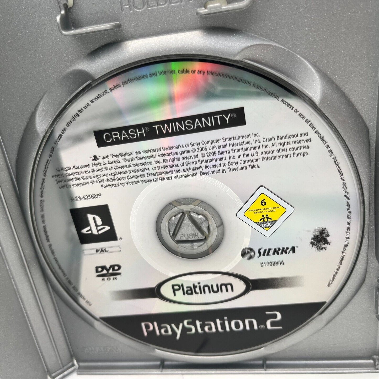 CRASH Twinsanity PS2 Italiano PAL Sierra Sony PlayStation 2 OTTIME CONDIZIONI