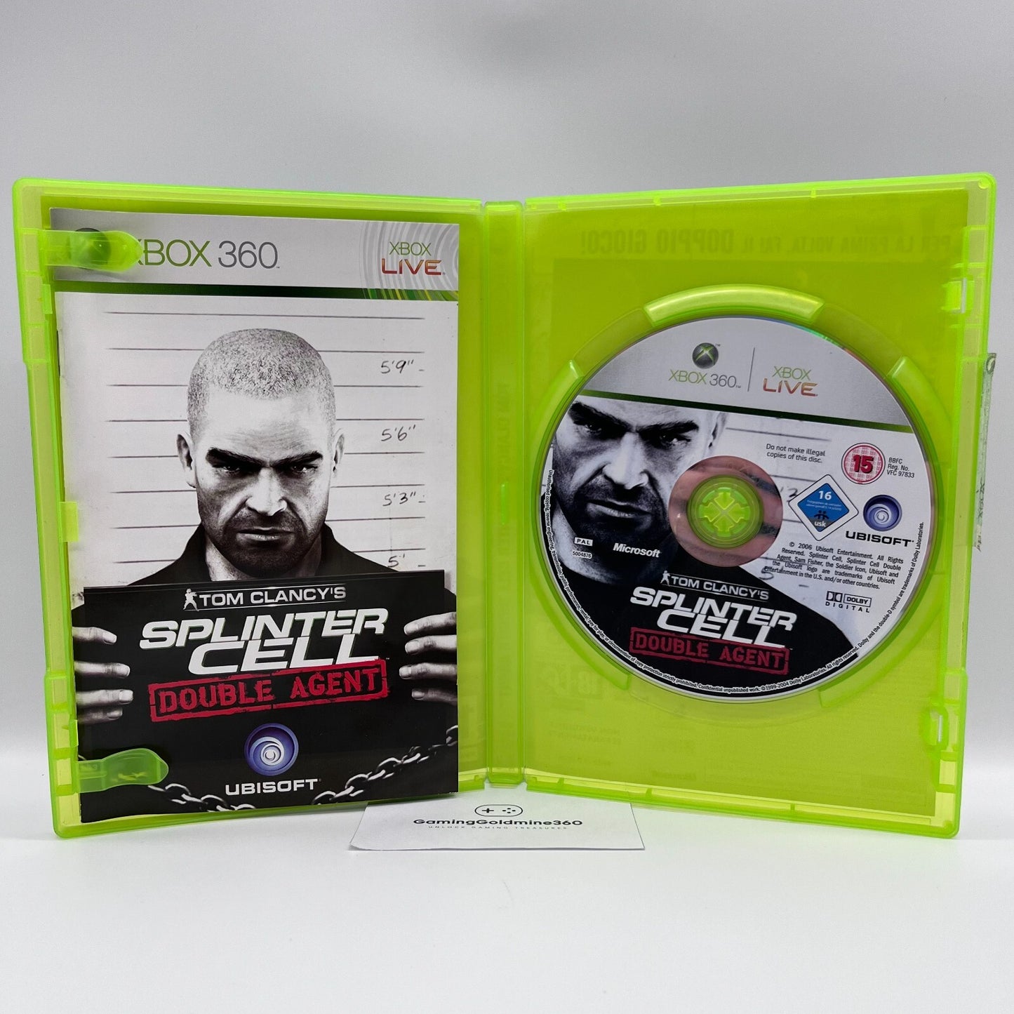 Tom Clancy's: Conviction, Double Agent, Ghost Recon Future Soldier Xbox 360 PAL