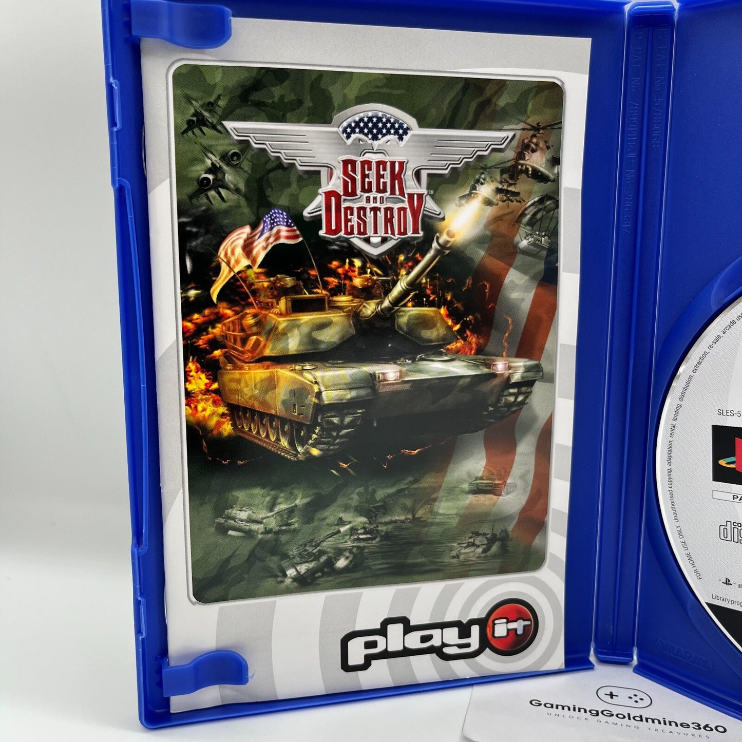 Seek and Destroy PS2 Italiano Completo con Manuale Sony PlayStation 2 COME NUOVO