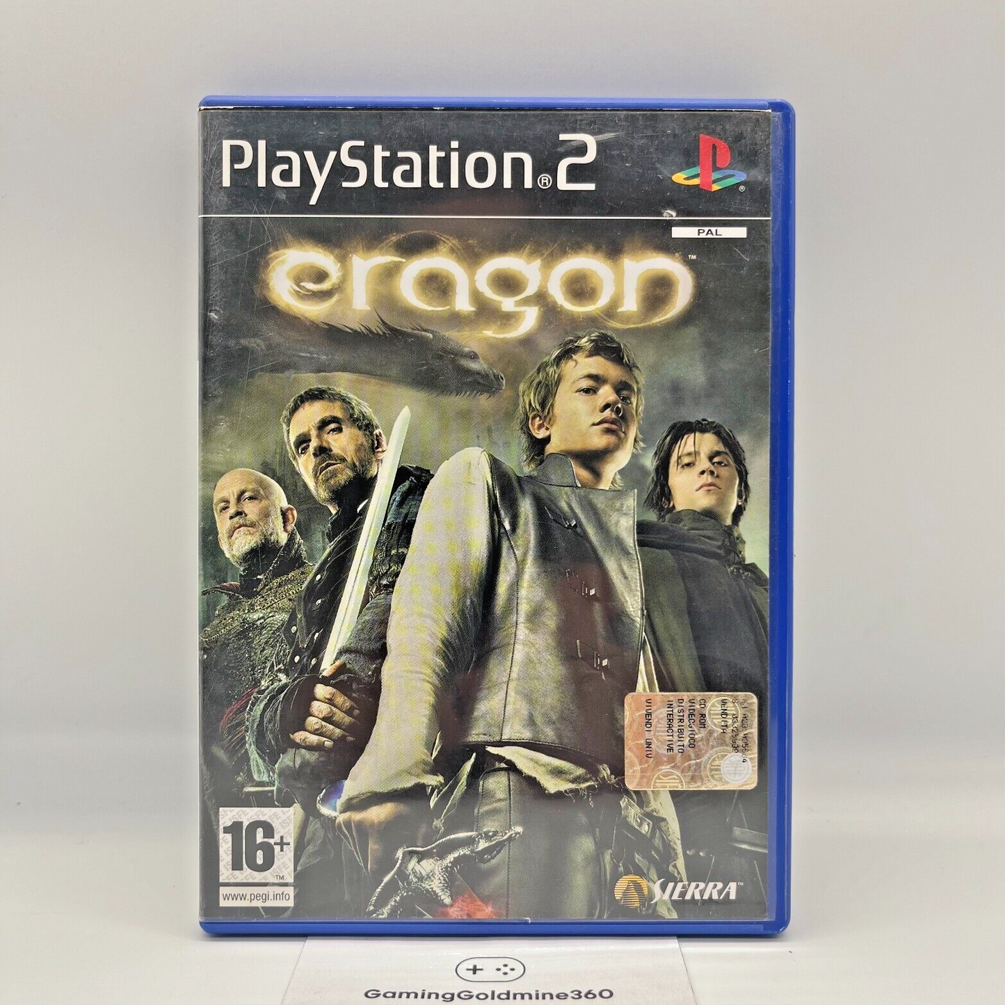 Eragon PS2 Italiano Completo con Manuale Sierra Sony Playstation 2 PAL OTTIMO
