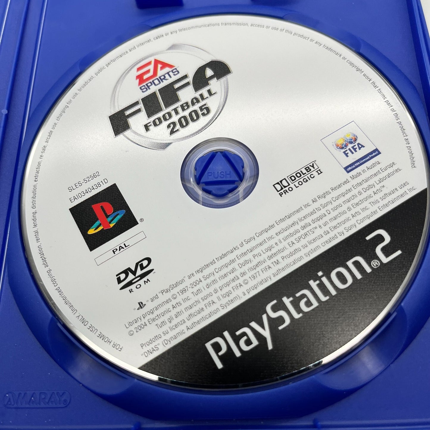 FIFA 2003 + 2004 + 2005 PS2 Italiano Completi EA Sony PlayStation 2 OTTIMI