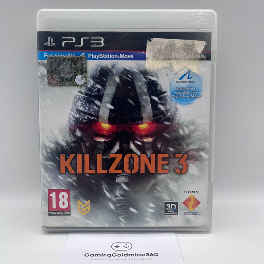 KillZone 3 PS3 Italiano Completo con Manuale PAL Sony PlayStation 3 OTTIME CONDI
