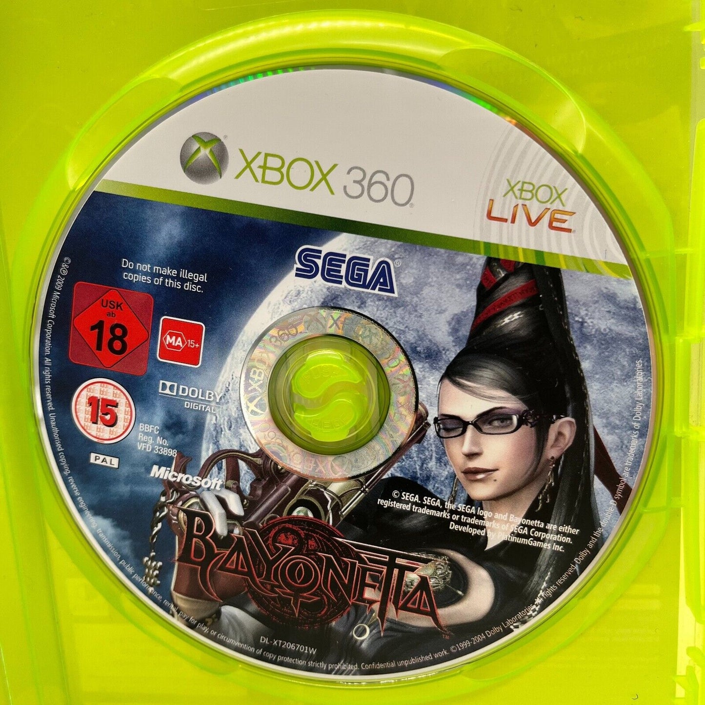 BAYONETTA - Xbox 360