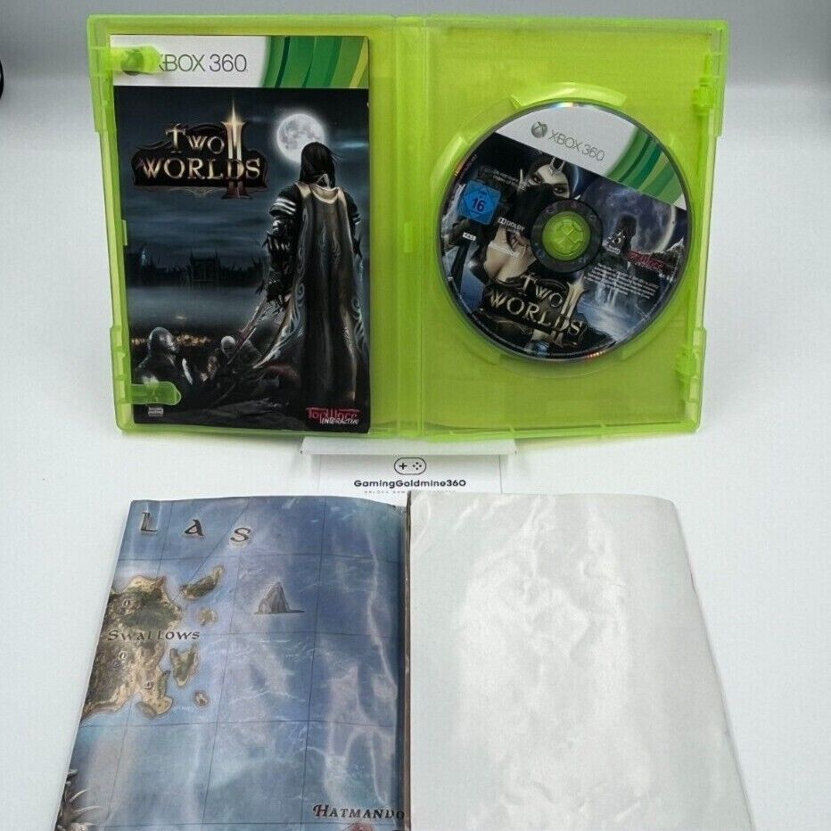 Two Worlds II 2 Xbox 360 Completo con Manuale PAL TopWare Interactive Microsoft