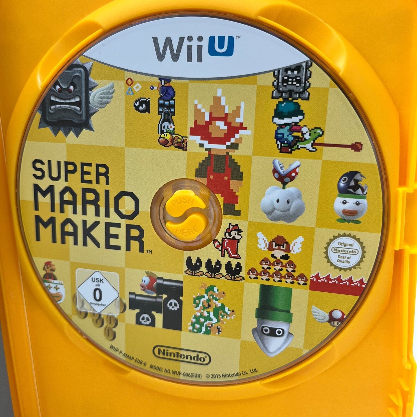 Super Mario Maker Nintendo Wii U Italiano Completo con Manuale PAL COME NUOVO