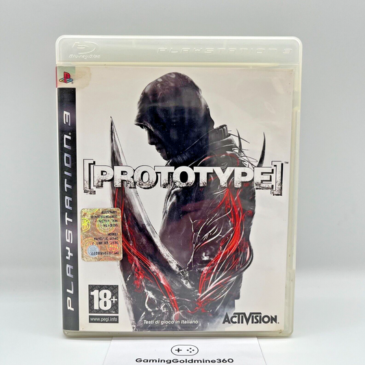 Prototype PS3 Italiano Completo con Manuale PAL Activision Sony PlayStation 3