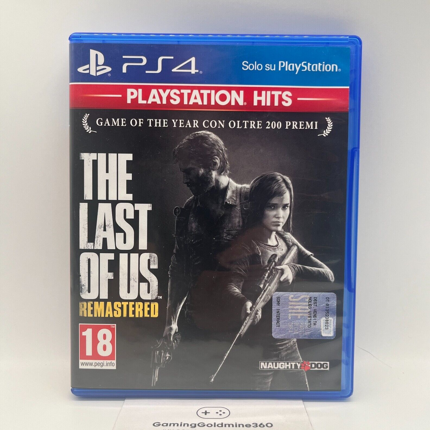 The Last of Us Remastered PS4 Italiano Completo NaughtyDog Sony PlayStation 4
