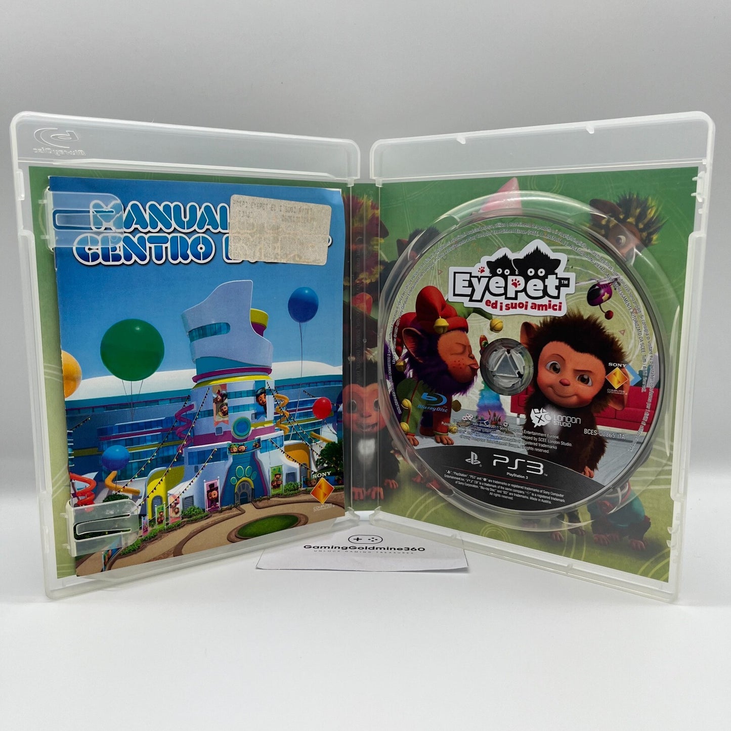 EYEPET Move Edition + Ed i Suoi Amici PS3 Italiano Completi Sony PlayStation 3