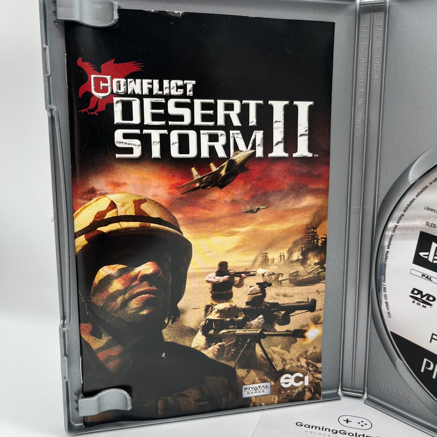 Conflict Desert Storm II PS2 Italiano Completo con Manuale Sony PlayStation 2