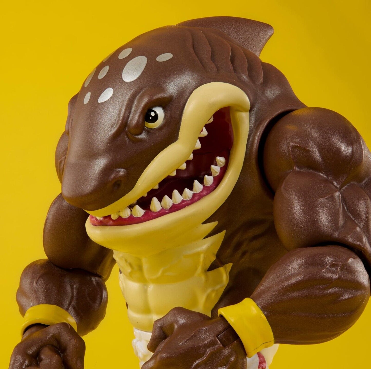 Street Sharks "BIG SLAMMU" Action Figure 30th Anniversary EDIZIONE LIMITATA RARA