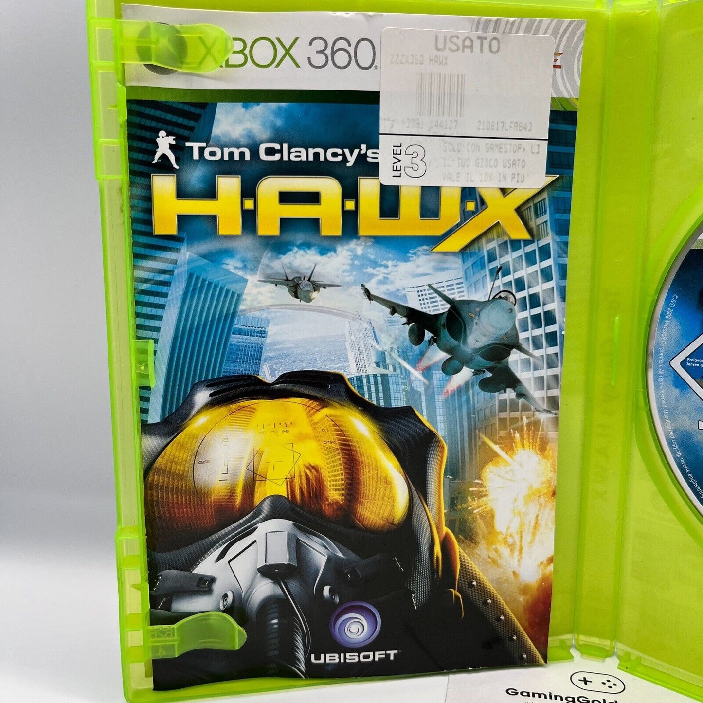 Tom Clancy's HAWX Xbox 360 Italiano Completo con Manuale PAL Ubisoft Microsoft