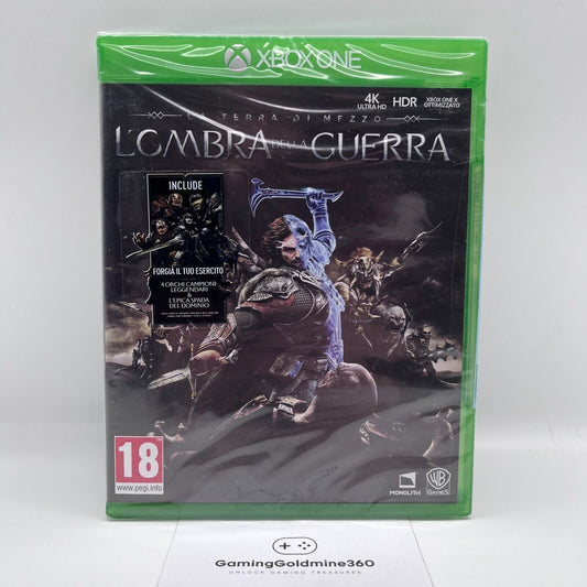 La Terra di Mezzo L'OMBRA DELLA GUERRA - Xbox One