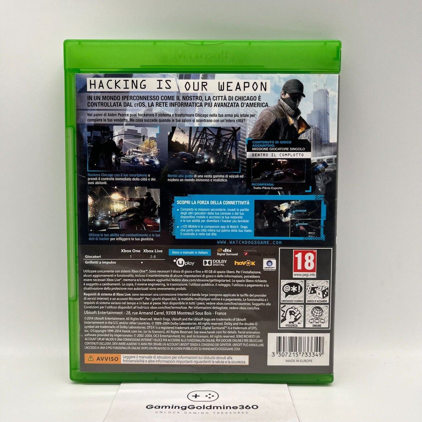 WATCH DOGS - Xbox One