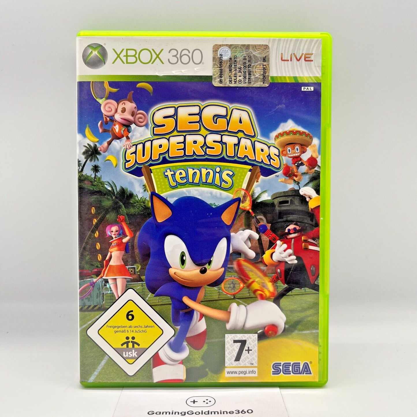 Sega SuperStar Tennis - Xbox 360 (senza manuale)