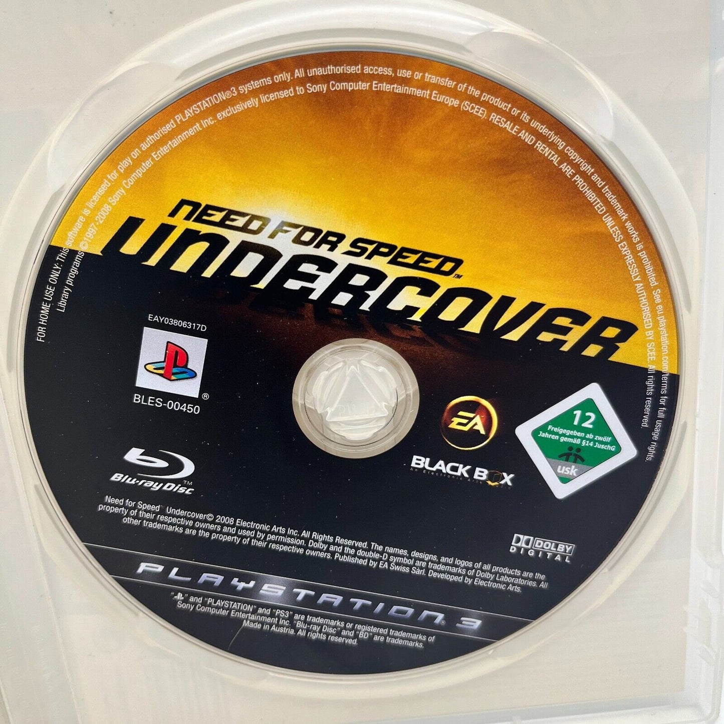 NEED FOR SPEED Pro Street, Undercover, Rivals - PlayStation 3