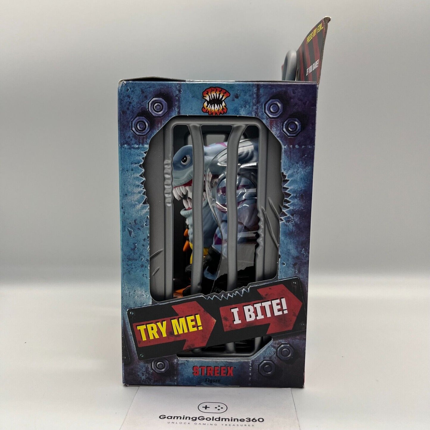 Street Sharks STREEX Action Figure 30th Anniversary EDIZIONE LIMITATA 🇺🇸 RARO!