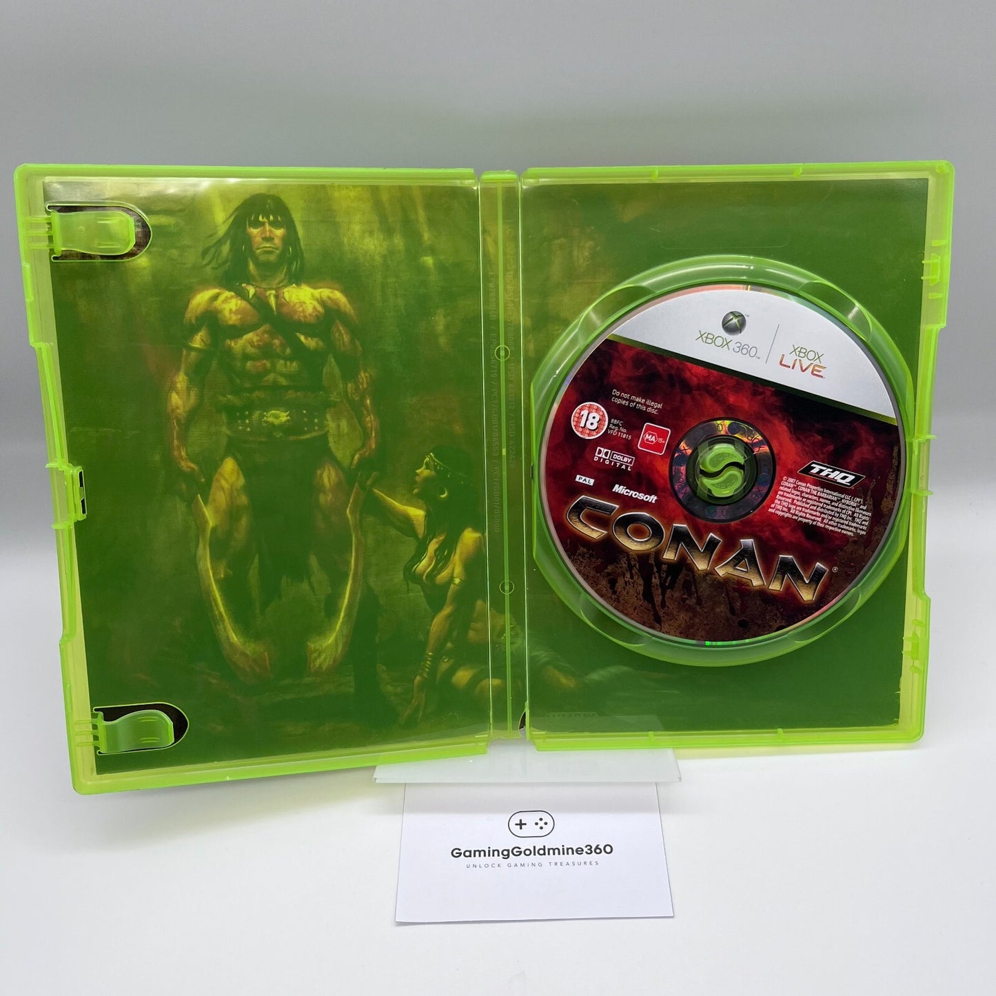 Conan Xbox 360 PAL Italiano SENZA MANUALE Microsoft Xbox360 THQ Ottime Condizion