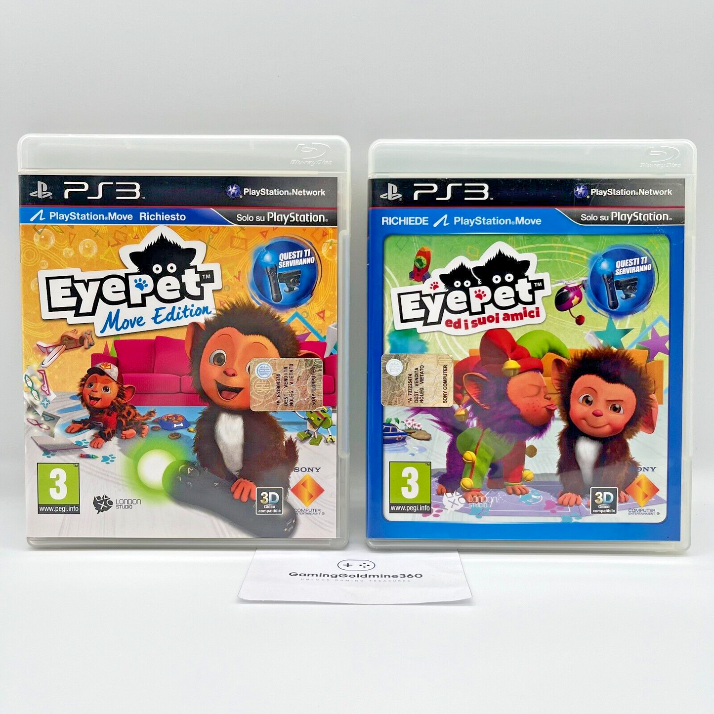 EYEPET Move Edition + Ed i Suoi Amici - PlayStation 3