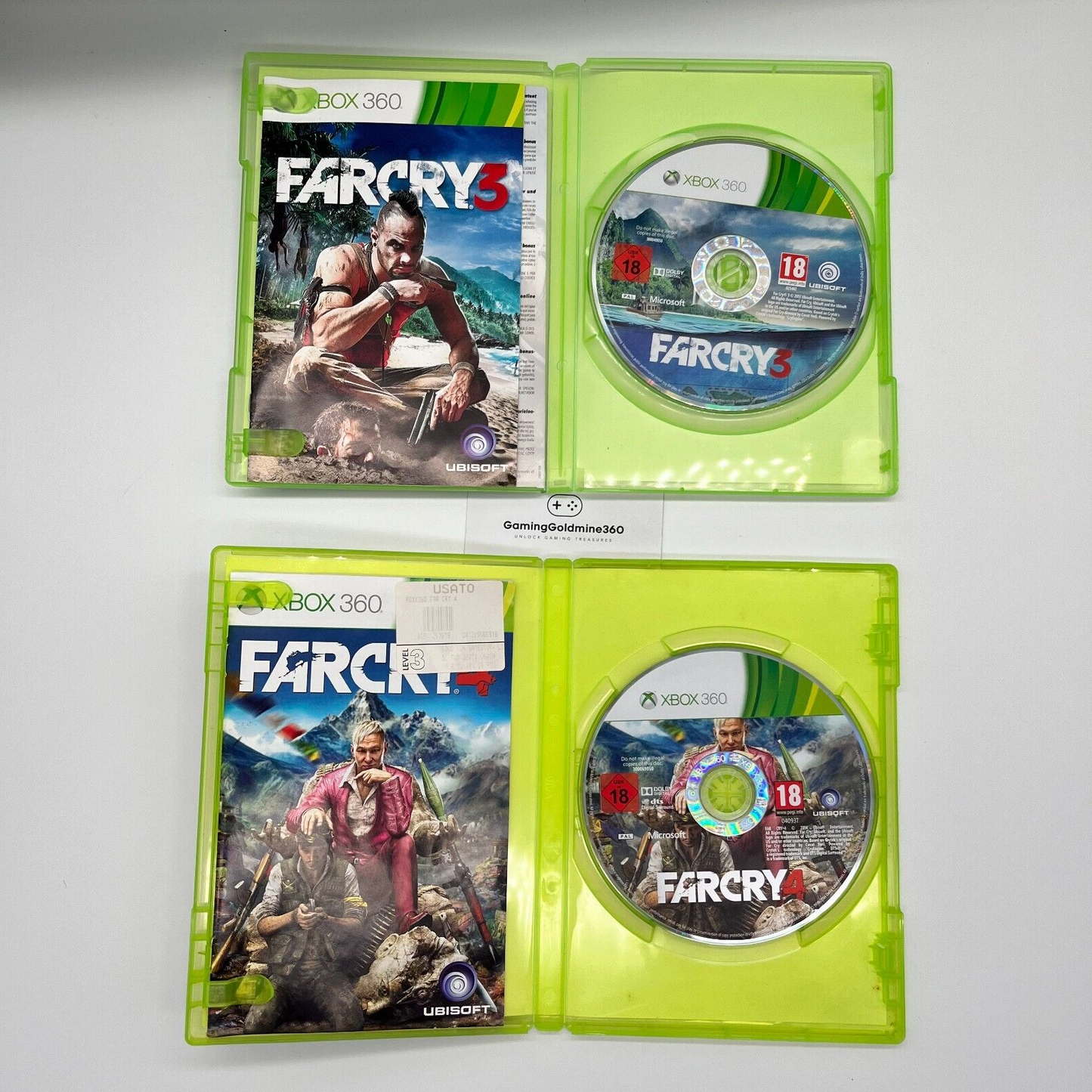 FarCry 3 + Far Cry 4 - Xbox 360