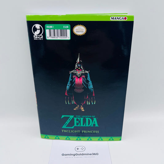 The Legend Of Zelda Twilight Princess J-Pop Manga Vol. 1 di Akira Himekawa NUOVO