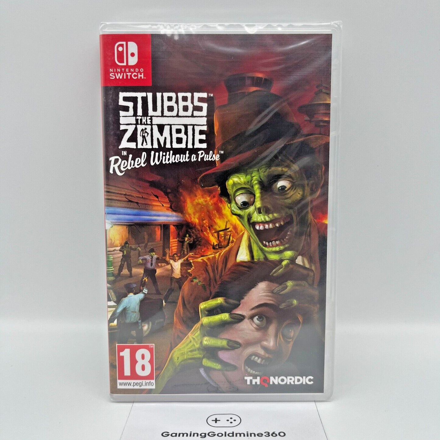 Stubbs the Zombie in Rebel Without a Pulse - Nintendo Switch