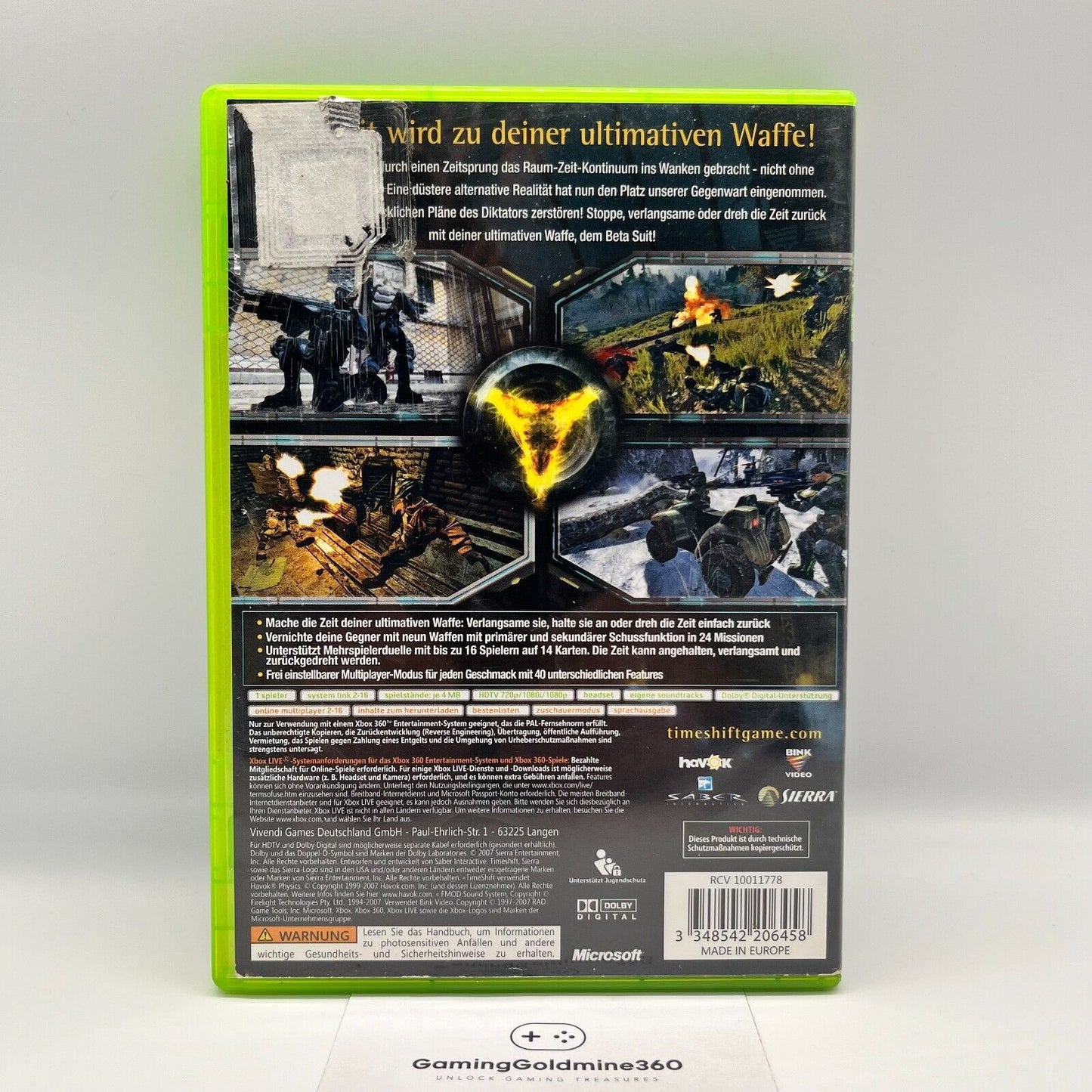 TimeShift - Xbox 360