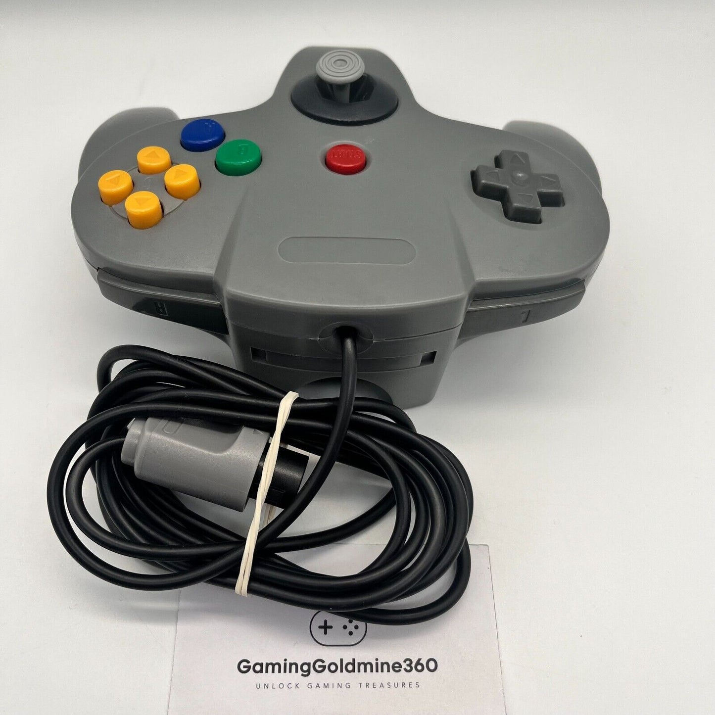 Controller per NINTENDO 64 Joystick N64 Joypad Grigio COME NUOVO