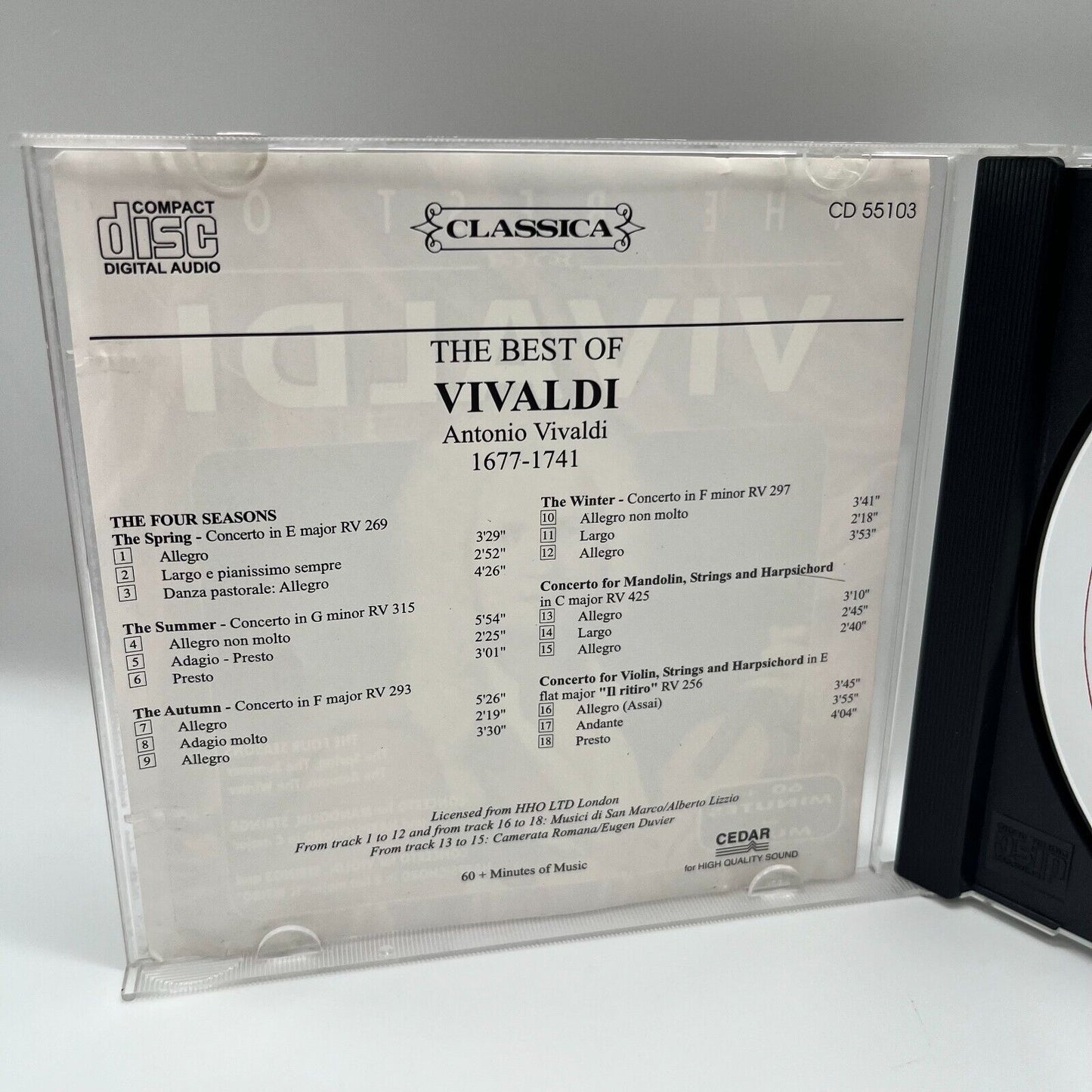 The Best Of Vivaldi CD - Antonio Vivaldi - Musica Classica